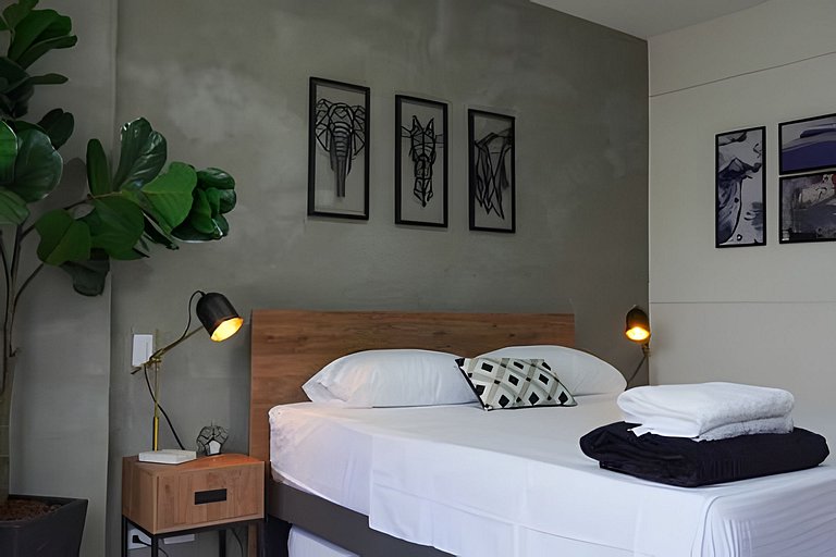Loft comodo y de lujo con A.C. 205