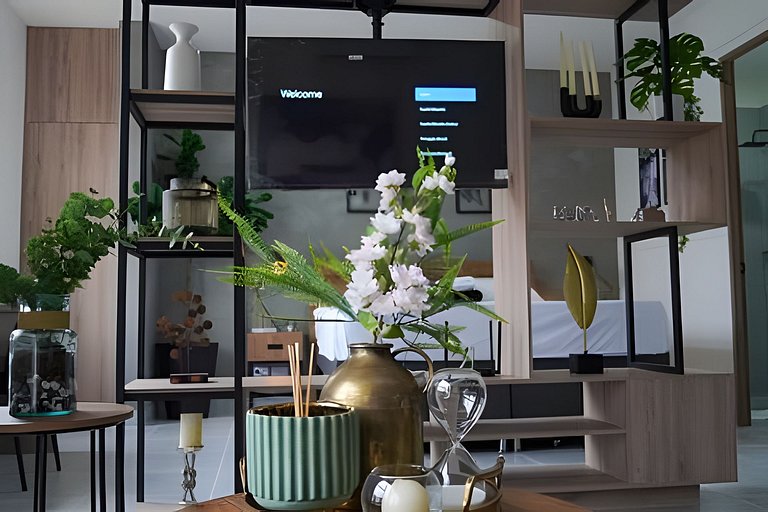 Loft comodo y de lujo con A.C. 205