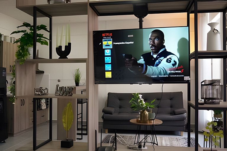 Loft comodo y de lujo con A.C. 205