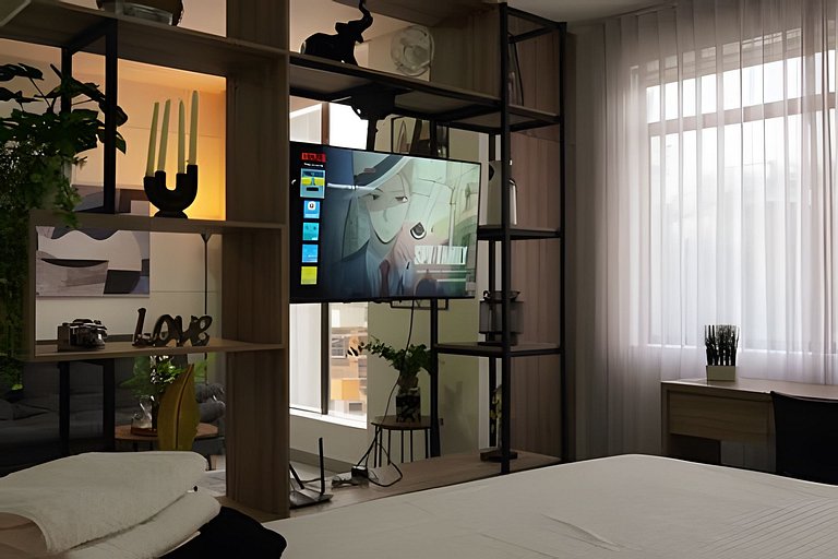 Loft comodo y de lujo con A.C. 205