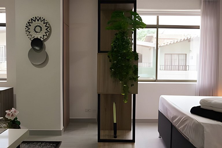 Lujoso Loft con Aire Acondicionado 204
