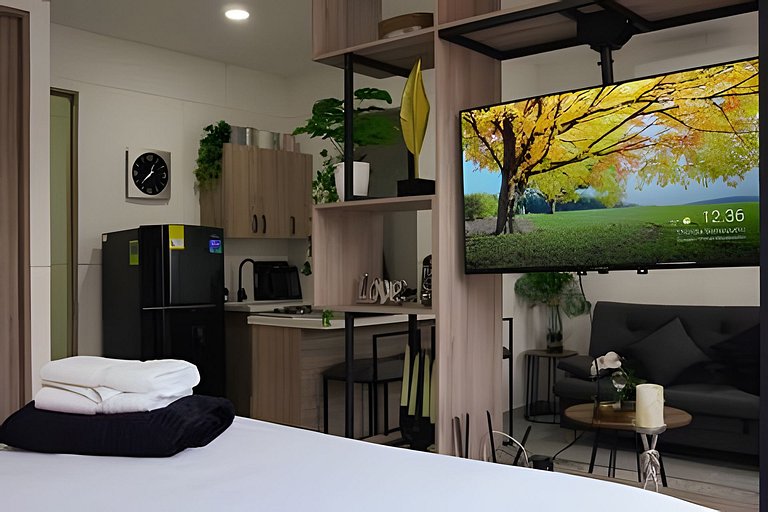 Lujoso Loft con Aire Acondicionado 204