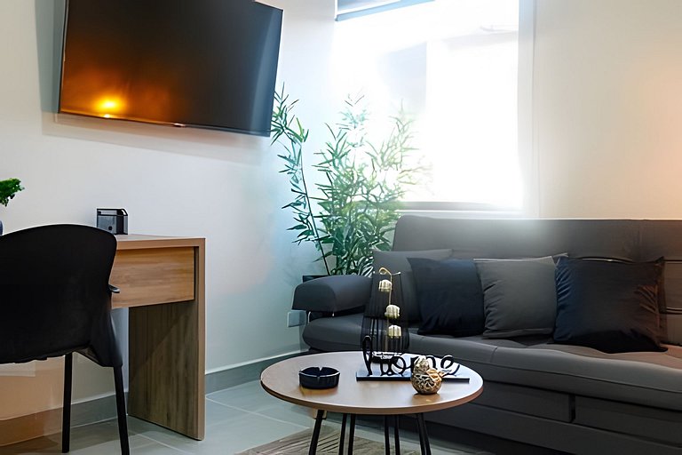 Suite 2 Hab Moderna | AC + WiFi 5G | 5min Poblado
