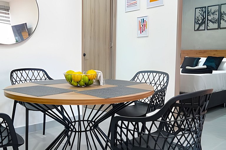 Suite 2 Hab Moderna | AC + WiFi 5G | 5min Poblado