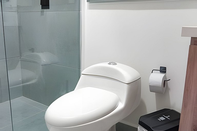 Suite 2 Hab Moderna | AC + WiFi 5G | 5min Poblado