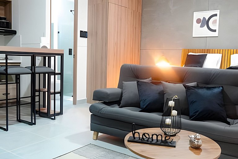 Suite 2 Hab Moderna | AC + WiFi 5G | 5min Poblado