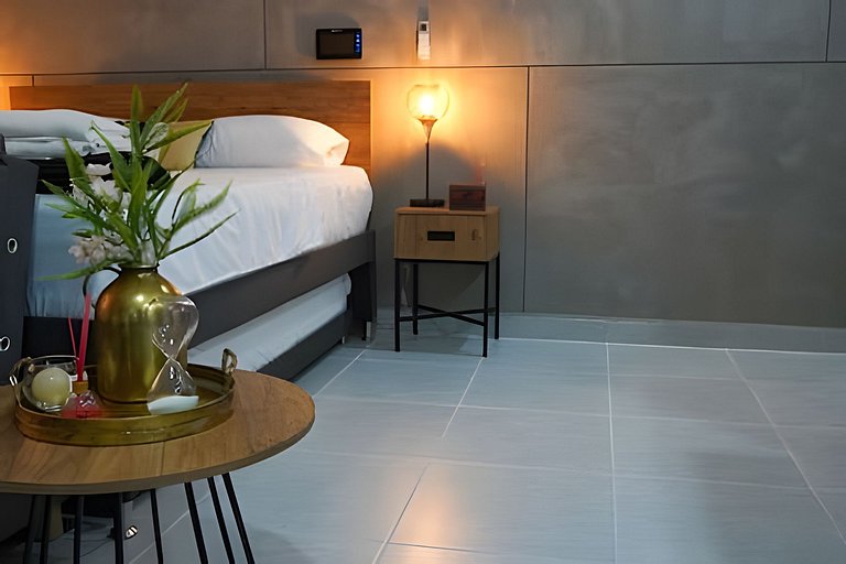 Lujoso y cómodo loft con A.C. 206