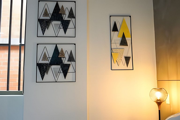 Lujoso y cómodo loft con A.C. 206
