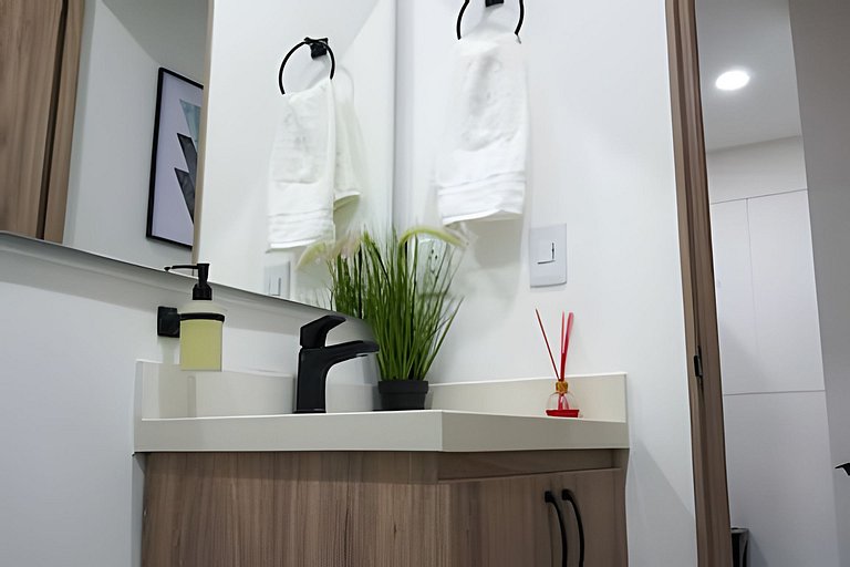 Lujoso y cómodo loft con A.C. 206