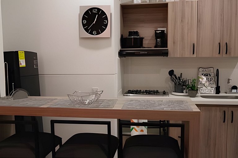 Lujoso y cómodo loft con A.C. 206