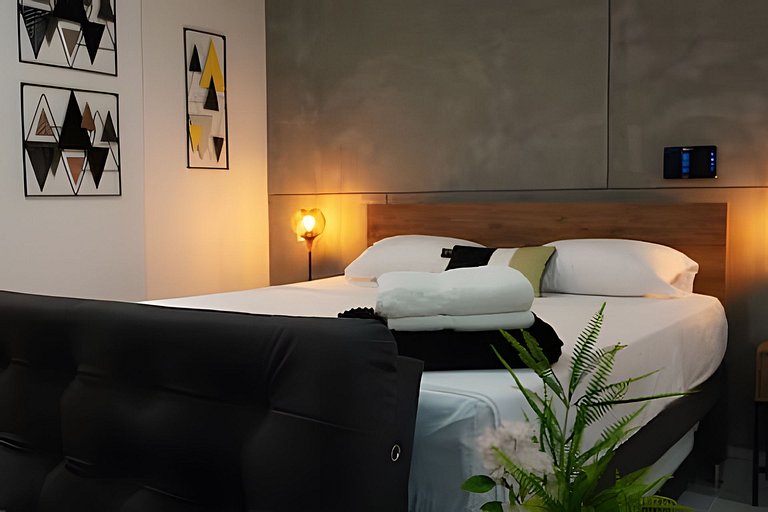 Lujoso y cómodo loft con A.C. 206