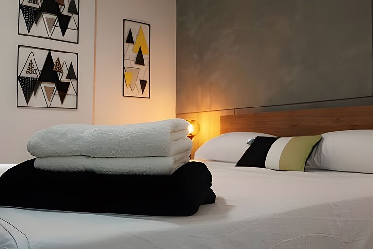 Lujoso y cómodo loft con A.C. 206
