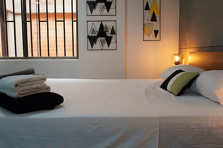 Lujoso y cómodo loft con A.C. 206