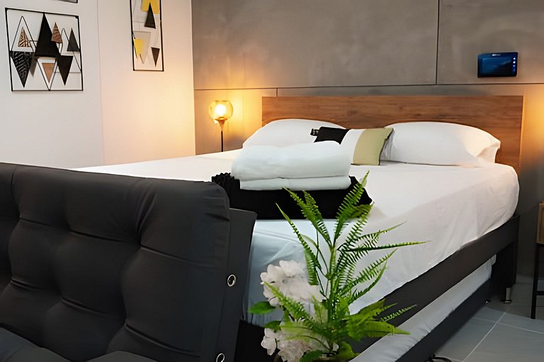 Lujoso y cómodo loft con A.C. 206